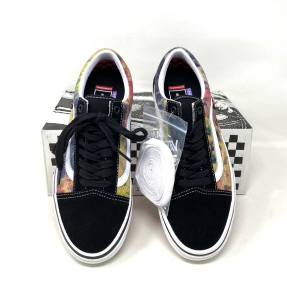 💖MEGA SALE💖VANS Old Skool Skate Low  Black Men’s Canvas Suede   VN0A5FCBBML - Picture 10 of 11